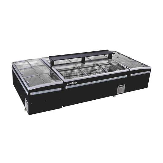Island Freezer Standard CQZ Series - باب جرار أفقي/عمودي (نوع معياري)